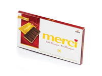 Šokoladas MERCI EDEL MARZIPAN, 112 g