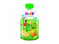 Ekologiška kriaušių, bananų ir kivių tyrelė HIPP nuo 6 mėn., 100 g