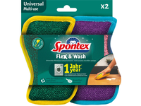 Dvipusės kempinėlės SPONTEX, 2 vnt., AW26