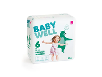 Sauskelnės BABYWELL Xl 6 dydis, 32 vnt