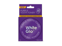 WHITE GLO PURPLE TOOTH TONER dantų balinimo milteliai, 30 g