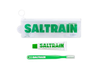 SALTRAIN GREEN kelioninis dantų priežiūros rinkinys