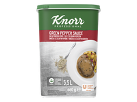 Padažas KNORR, su žaliaisiais pipirais, sausas, 660 g