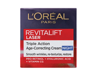L'Oreal D/E REVITALIFT LASER naktinis veido kremas 50ml