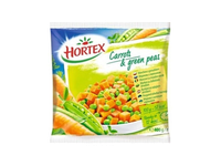 ❄️ Šald. morkų ir žirnelių mišinys HORTEX, 400 g