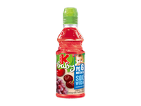Obuolių, vyšnių, raudonųjų vynuogių nektaras nuo 6 mėn., Kubuš baby, 300 ml