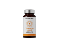 OPTAMINS liposominis vitaminas D3, 4000TV, N60