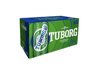 Alus TUBORG, 4,6%, 10 x 0,5 l
