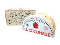 Pelėsinis avių pieno sūris ROQUEFORT LA COCCINELLE, 52% RSM, 1 kg