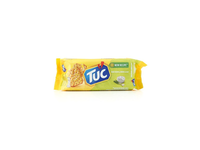 Grietinės ir svogūnų skonio krekeriai TUC SOUR CREAM & ONION, 100 g