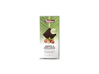 Šokoladas TORRAS, juodasis su riešutais, 125 g