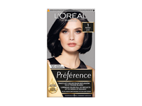 Plaukų dažai L'OREAL PREFERENCE, Nr. 1 BLACK, 1 vnt.