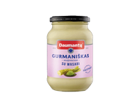 	DAUMANTŲ GURMANIŠKAS majonezas su vasabiais, 55 % rieb., 400 g