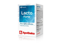 APOTHEKA Pieno rūgšties bakterijos LACTO FORTE, N20
