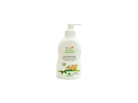 Valomasis veido ir kūno pienelis vaikams su migdolais NATURA HOUSE, 300 ml