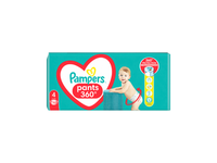 Sauskelnės-kelnaitės PAMPERS Pants, Jumbo Pack, 4 dydis, 52 vnt., 52 vnt.