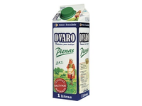 Pienas DVARO, 2,5 % rieb., pasterizuotas, 1 l