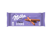 Šokoladiniai vamzdeliai MILKA CHOCO LILA STIX, 112 g