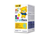 Compliflora Kids Gummy bears Maisto papildas su saldikliu