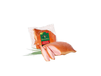 Karštai rūkytos BAJORŲ kiaulių pažandės su oda, pirma rūšis, 1 kg