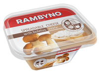 Lydytas tepamas sūrelis RAMBYNO su baravykais, 175 g