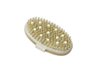 NUUM Dry exfoliating body brush with soft massage beads masažinis kūno šveitimo šepetys
