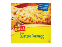 Šaldyta Quattro Formaggi pica kepta krosnyje BILLA, 340 g