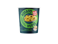 Bulvių košė SUN YAN POTATO VERSE su grybais, indelis, 50g
