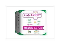 Higieniniai paketai LADY ANION su anijonų juostele, 20 vnt.