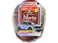 Tamsi raugo duona MORTA su medumi, 500 g