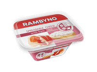 RAMBYNO tepamasis sūrelis su kumpiu, 50 % rieb. s. m., 175 g