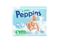 Sauskelnės PEPPINS COMFY 5, 11-16 kg, 35 vnt.