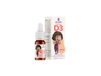ECOSH KAKĖ MAKĖ Vitaminas D3 su kokosų aliejumi 400 IU, 10 ml