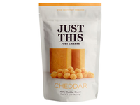 Sūrio užkandis JUST THIS, Cheddar, 50 g