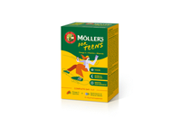 Žuvų taukai MÖLLR’S FOR TEENS 28+28, 56 vnt.