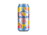 Nealkoholinis alaus kokteilis Amber City Radler RaspLem 0,0% 0,5L