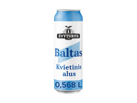 ŠVYTURIO BALTAS alus, 568 ml