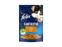 Konservuotas kačių ėdalas FELIX su vištiena, 85 g
