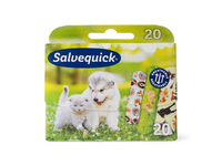 Pleistrų rinkinys vaikams SALVEQUICK ANIMAL PLANET, 20vnt.