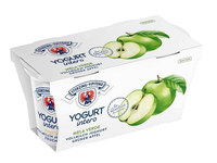 Jogurtas VIPITENO, žaliųjų obuolių skonio, 3.5% rieb., 2x125 g