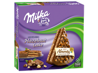 Šaldytas pyragas MILKA HAZELNUT, 400 g