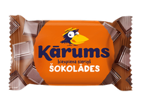 Glaistytas varškės sūrelis KARUMS su šokoladu, 23,5 %, 45 g