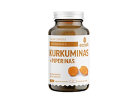 ECOSH Kurkuminas su BCM-95® ekstraktu, 90 kapsulių