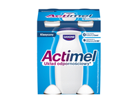 Natūralus saldintas jogurtinis gėrimas ACTIMEL su L. casei, vitaminais B6 ir D, 4 x 100 g, 1,5 % rieb., 400 g