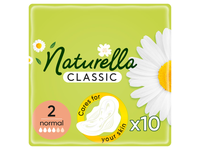 Higien. paketai NATURELLA NORMAL PLUS, 10vnt.