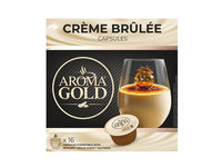 Kavos kapsulės AROMA GOLD CREME BRULEE, 256 g