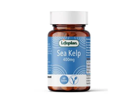 LIFEPLAN Sea Kelp rusvųjų jūrų dumblių tabletės, 400 mg, N60
