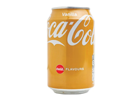 Vanilės skonio gazuotas gaivusis gėrimas COCA-COLA VANILA, 300 ml