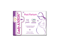 Higieniniai paketai LADY ANION po gimdymo, 10 vnt.