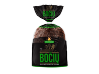 Juoda duona BOČIŲ LK, raikyta, 390 g